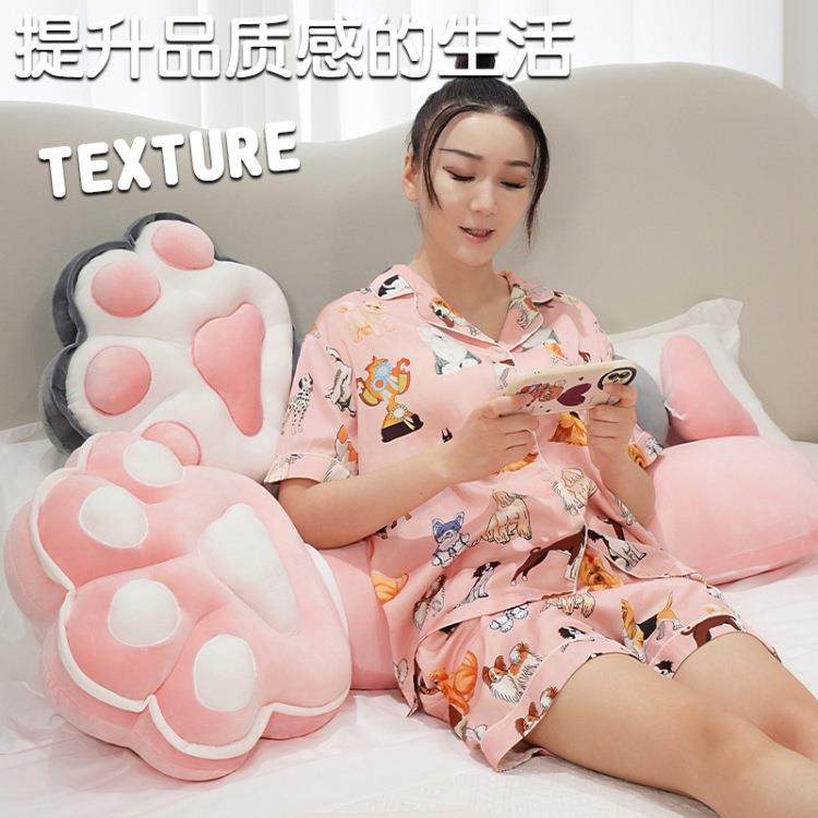 款猫造型网红爪女生睡觉上F99M7H5S侧睡夹腿新舒服抱枕玩偶床枕头,居家布艺,抱枕被,淘宝优惠券,粉丝福利购,淘宝优惠卷