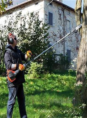 P意VLY利欧玛PX270高枝油锯可伸缩高枝油大锯林机械伐木工具高园