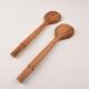 长柄木勺榉木圆杆漆木子烹饪FEA搅拌勺烘焙料理木勺勺无无蜡