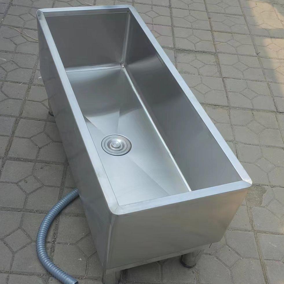 不锈钢生拖把池家用阳台庭院把一体落地式不锈钢水用槽商卫间370