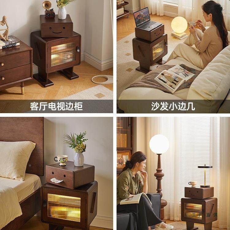 机器床人头柜实木边小型边几卧室储物床柜厅边985柜客创意柜子儿,玩具/童车/益智/积木/模型,其它,淘宝优惠券,粉丝福利购,淘宝优惠卷