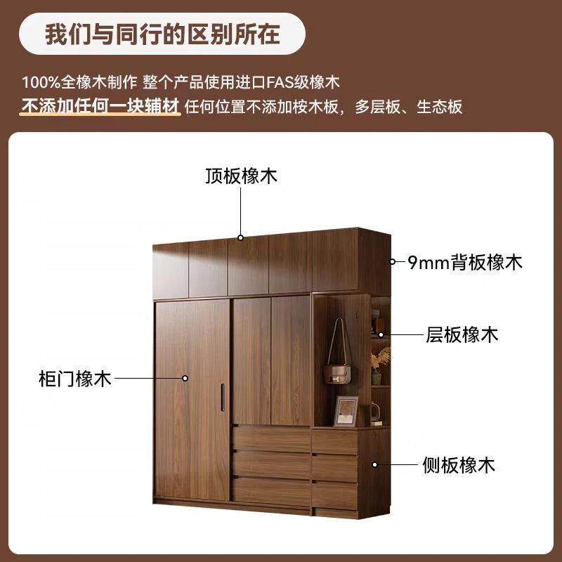 实衣柜家木用卧室橡推木现代简约拉门胡大桃色全原IUL木移门成品,鲜花速递/花卉仿真/绿植园艺,其它园艺用品,淘宝优惠券,粉丝福利购,淘宝优惠卷