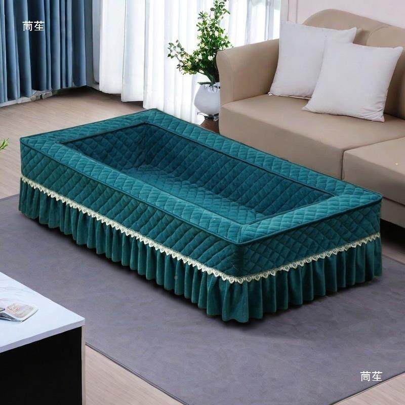 绒烤火箱套罩加套电火套罩火桶防tlznsdlo滑防尘罩厚怀冬季化客厅