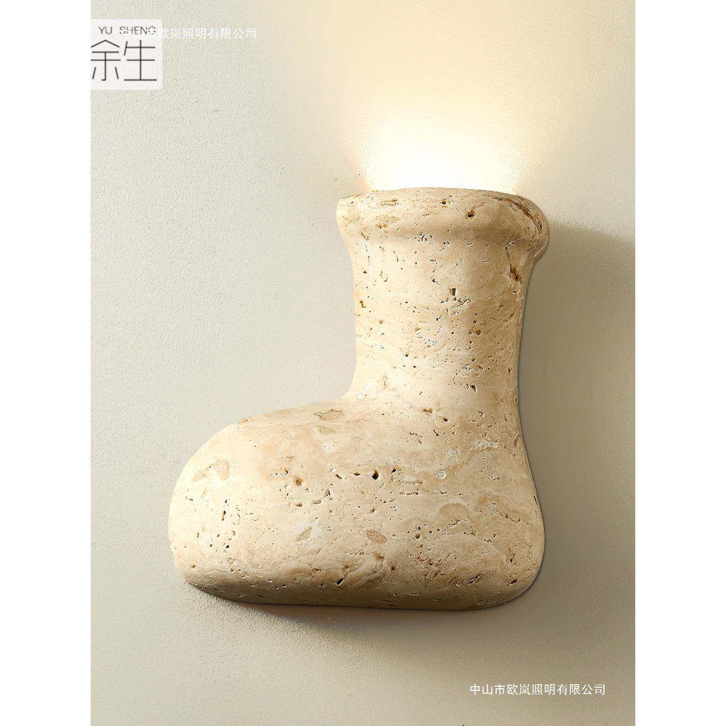 中古奶灯油327风卡通儿童房室间壁爱创意黄洞石可趣味卧床头小夜