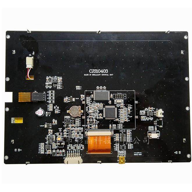 10FIK.4寸彩色/液功晶屏TF彩屏/串口屏/带音视频播T放能屏