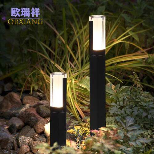 户草坪外led亚克力防水庭院景观灯别墅公现园花园插灯地灯X-0002