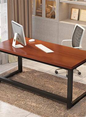 电脑75cm1高台式米2米长简易50607桌0书桌家用GAO卧室学习桌办公