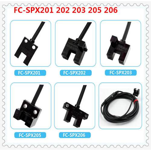 台湾嘉准 FC-SPX201 202 203 205 206F&C槽型光电开关 原装