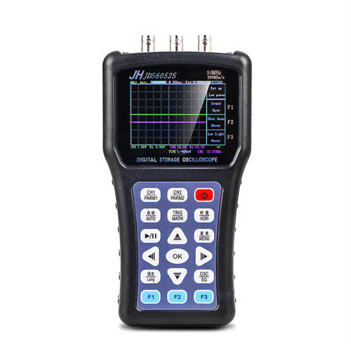 新款JDS6052S金涵手持示波器50兆双通道示波器+函数信号发生器