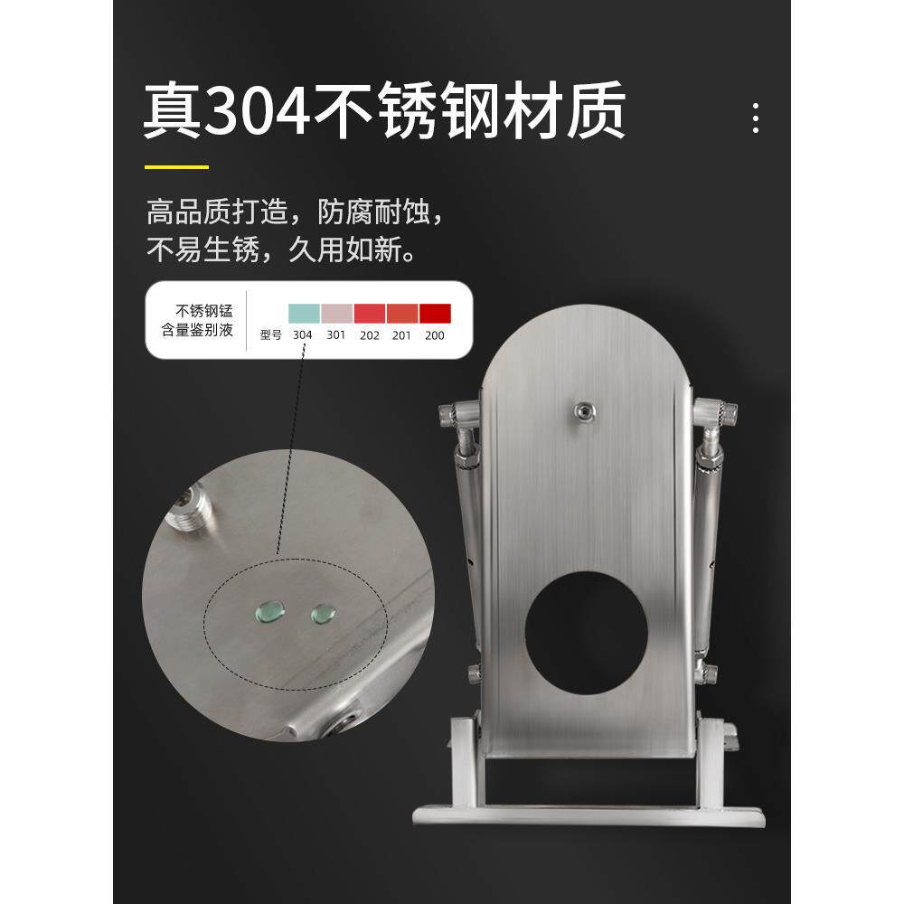 大水牛隧道对中支架全站仪观测墩台测绘监测支架强制对中盘基座