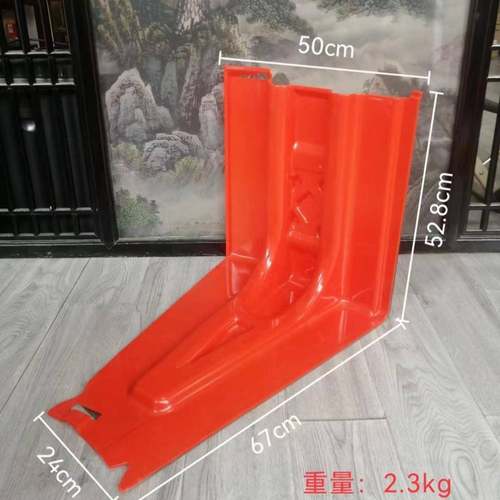 新款abs防汛防洪挡板厚加移动免板打便携式防滑02挡水防汛挡孔板