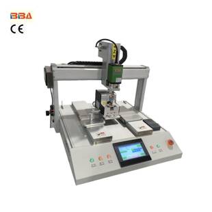 博贝生产自动螺丝机设备采用伺锁电批精准定位.附M35螺830服丝头