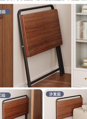 折叠DCC书写桌电脑边桌学生家用学可习字桌简易办公实木升降床小