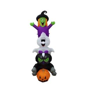 万圣气节鬼节户外气头装饰充幽灵精灵南瓜墓碑猫鹰充鬼树组DNZ合