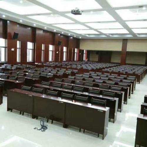 现代简职直员办公室条会议桌办公海邦会议卡位工作位办公家具形约