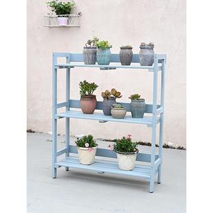 阳花台多地层实木花架室内客厅落木质物架户外庭t$*&ysdl置院多肉