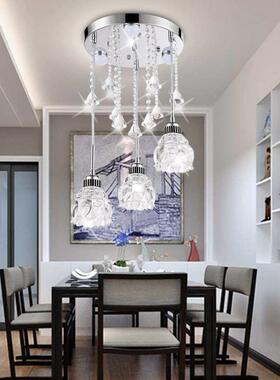 亮餐用厅吊灯卧室吊灯225新112款led餐超桌灯水晶吊灯0具大全家高