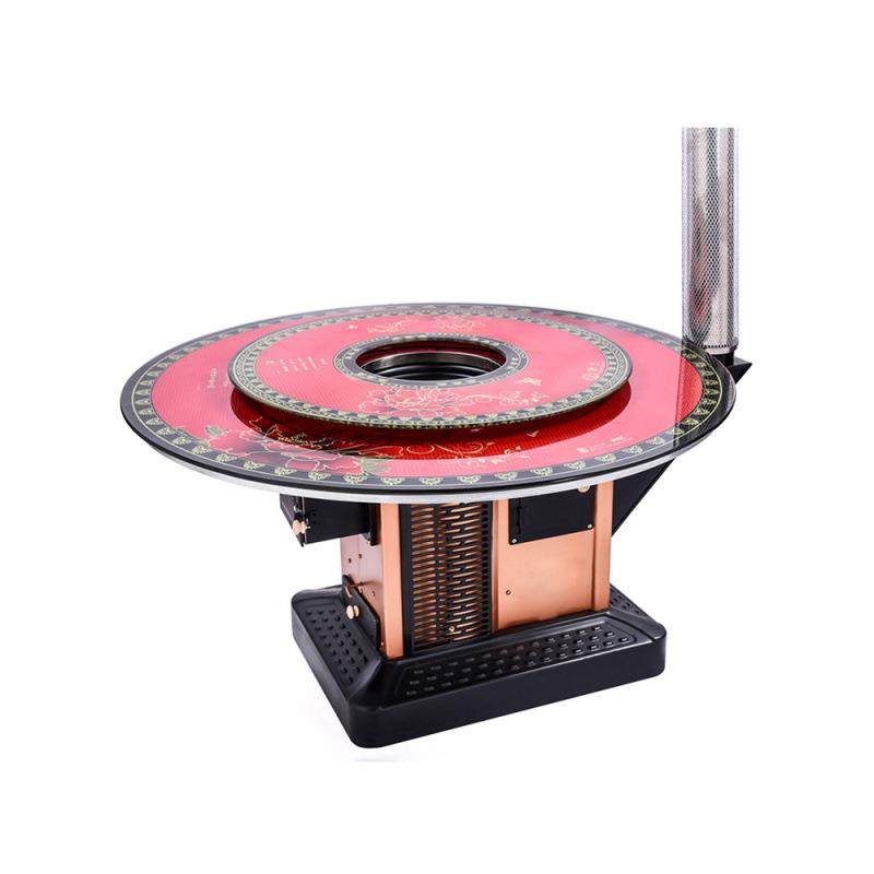 柴煤两用取炉内无烟YMbT7BiT烧室柴烤炉火暖炉家用煤炭回风农村气