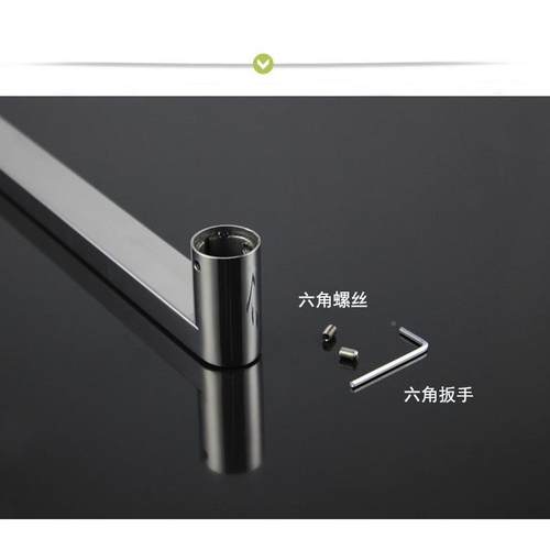 玻加厚3方D-4104不锈钢淋豪浴房管对装拉手时尚华店铺KTV璃门方形