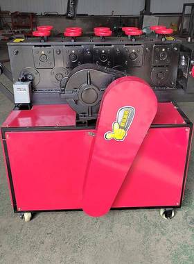 小型架子钢锌管拉直机机71420/25/32镀圆方管管矫直异形件调直机