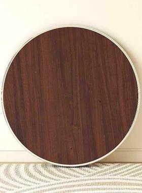 餐桌实木圆桌面FMM带转酒大圆桌用餐厅宴家席盘婚庆店农家乐饭店