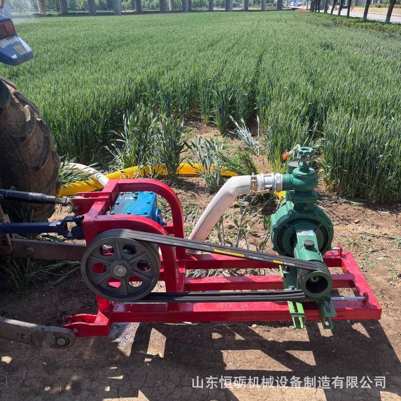 拖拉高机传动轴带高压QCV力扬程高喷喷灌泵用农业滴灌微专压水泵