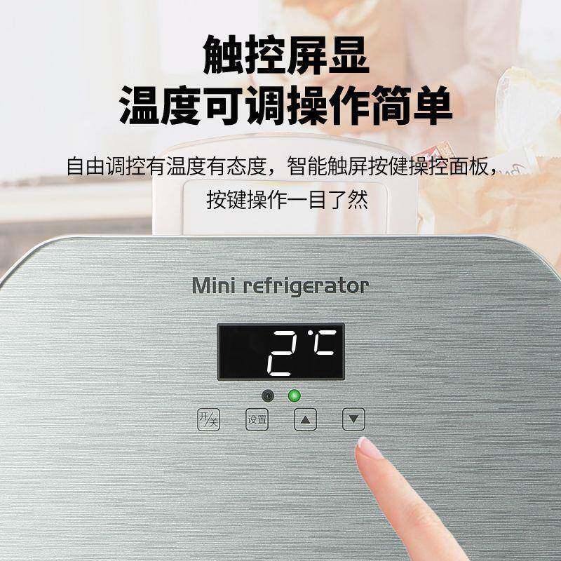 车载迷你冰箱SPS舍宿出租房小型母乳单人箱用冷小藏车家两用