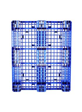 面网卡格川字塑料托盘仓货架塑料板地台AOS板物流平叉车周转栈库