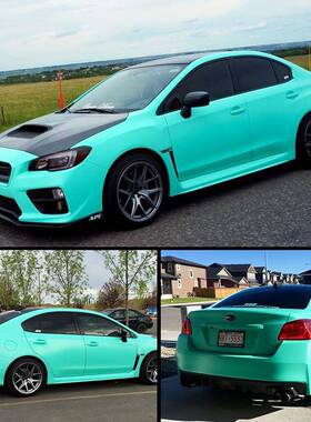 汽车改色膜亚光黑车43633身贴纸全整车身改色膜亚亚光光膜