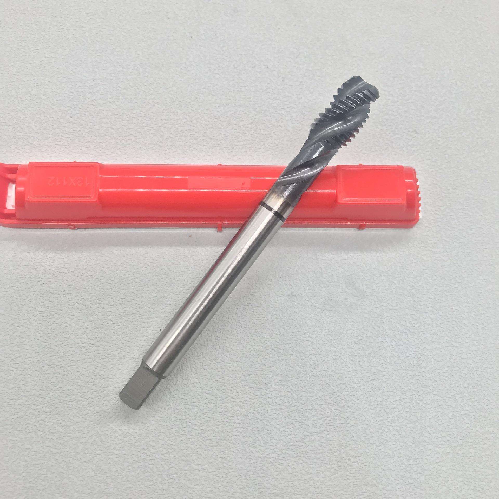 现货日标高速钢M35含钴丝锥HSSE单黑螺旋丝锥加工钢M12*1.75