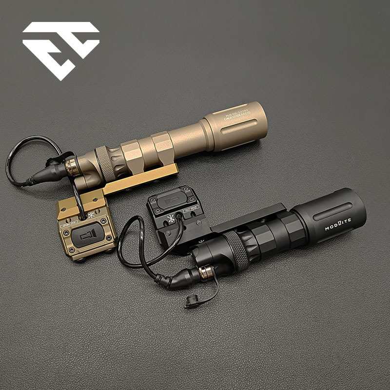 Modlite Plh-V2手电筒户外照明强光电筒鼠尾点亮开关延长支架组合
