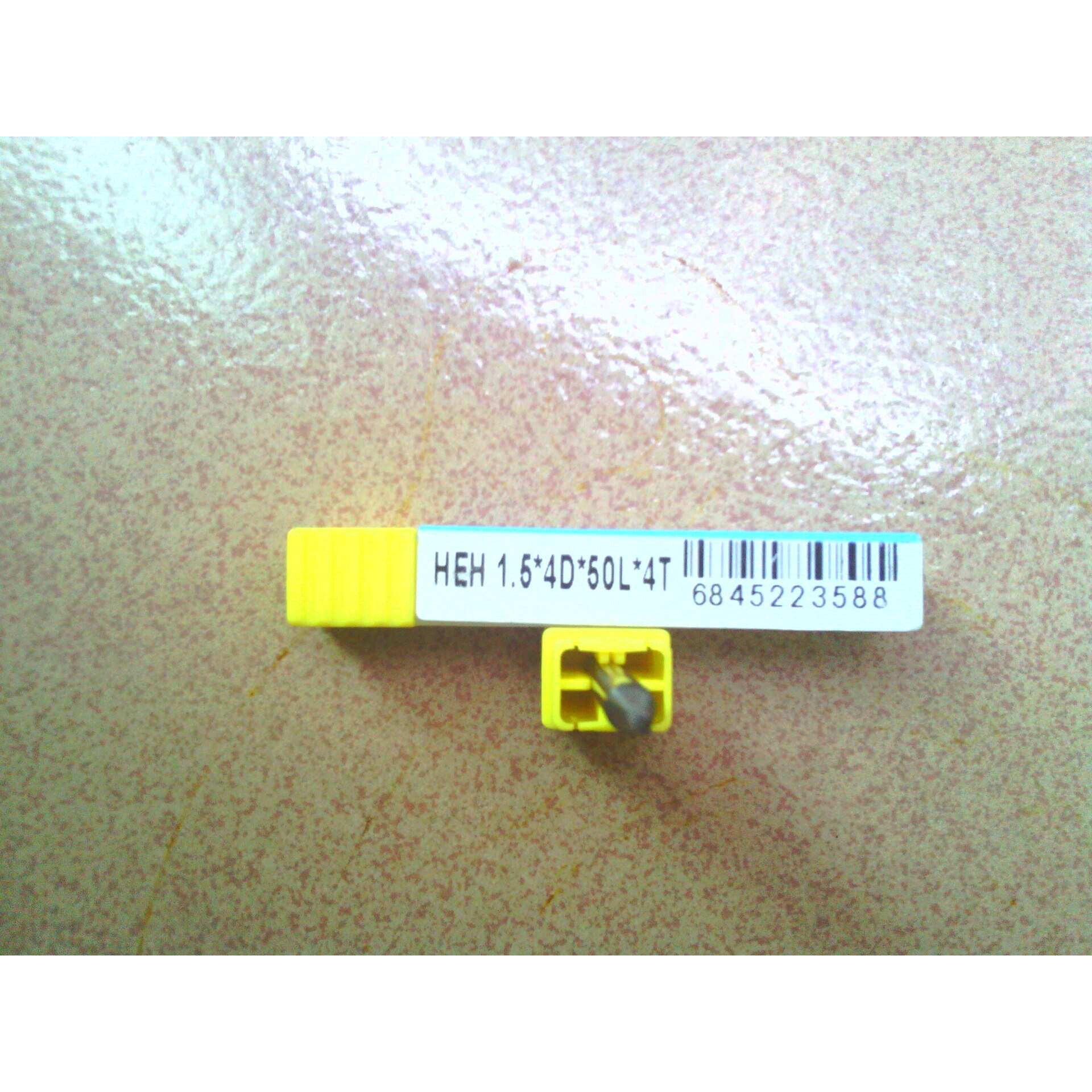 德国原装进口Dekels65度高高速高硬钨钢铣刀HEH 1.0-4D-50L-4T/2T