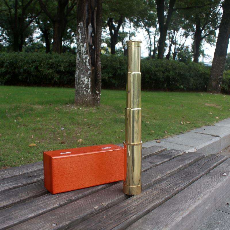 新款礼盒海盗高倍单筒袖珍望远镜 20x40超大目镜 海盗镜 礼品盒