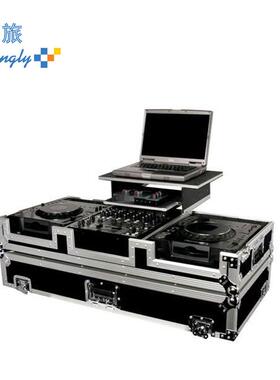 D长旅铝箱备灯光音响展755舞示箱J打碟设箱台箱道具箱仪器设备演