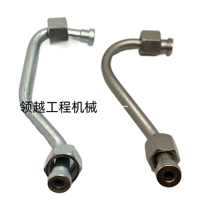 卡特E330C/336D柴油泵机油管 C9发动机油泵缸体油管铁管挖机配件