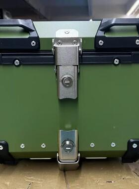 3L45L复古车绿摩托6车快拆铝合金踏绿色尾箱板车行86966李箱电动