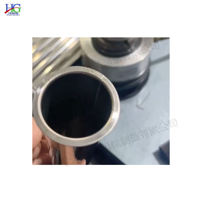 小型自动上料圆筒风管翻边机