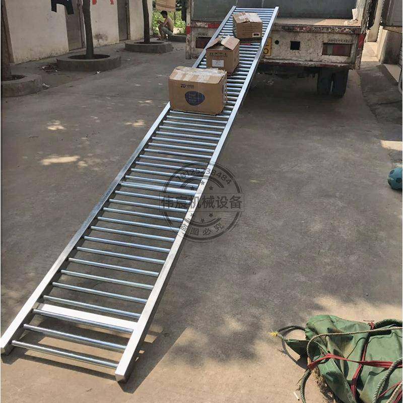 自动滚筒输送机传送带车间输送线无动力辊筒架流水线不锈钢传送机