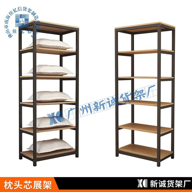 枕头枕芯展示架床上用品展柜