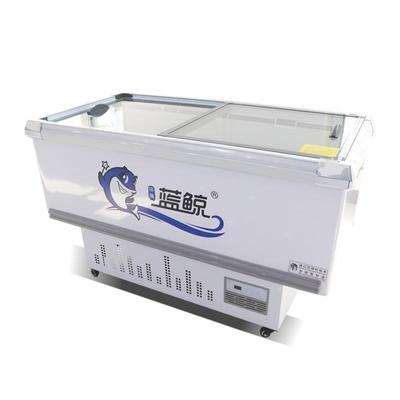 组合岛柜饺子汤圆雪糕冷冻柜商用冷柜卧式冻展示冷柜