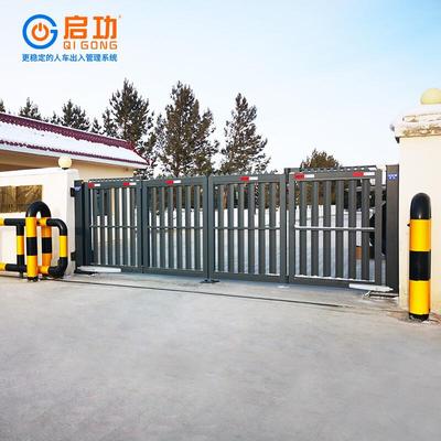 启功折叠悬浮门庭院电动折叠门庭院别墅平移门折叠门铝合金