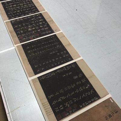 宋拓淳化阁帖第六卷诸家古法帖书法长卷高清微喷复制学习新品