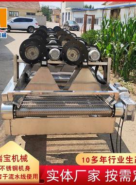 瑞宝FG-1000强流风干机果蔬清洗风干机软包装风干线