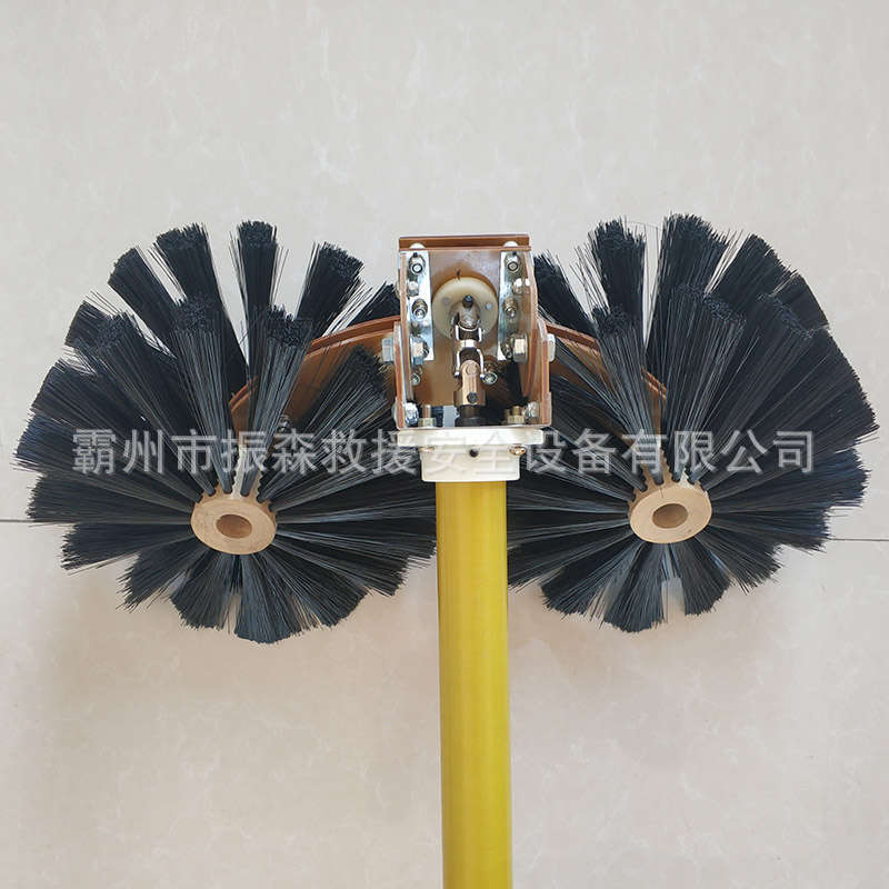 绝缘子瓷瓶带电清扫刷