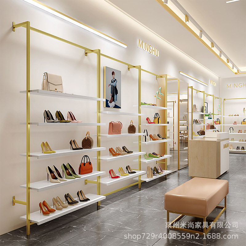鞋店展示架货架稳固承重强