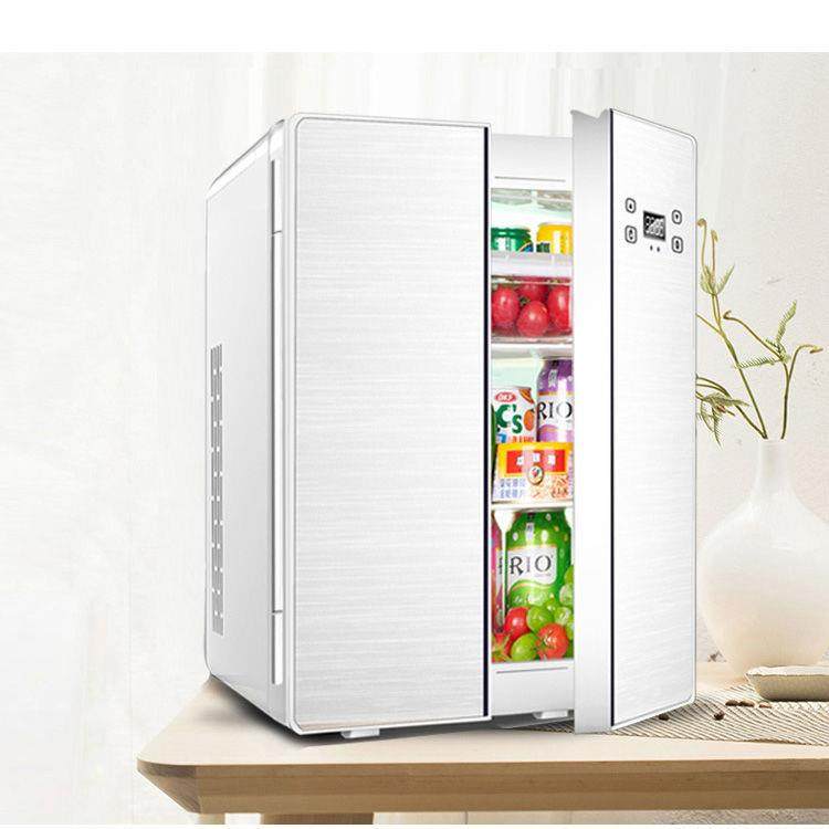 福瑞杰25L双制冷车载冰箱迷你小冰箱双门小型家用宿舍车家两用