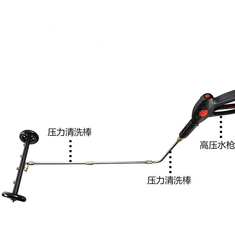 高洗车机车底刷不锈钢长杆压连接杆不锈钢加1/快插汽车4142底盘喷