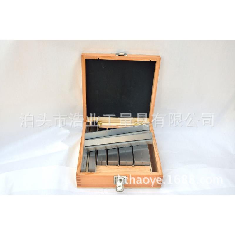 异形9对平行块混合装9对公制平行垫块带斜面机床垫板台虎钳铁