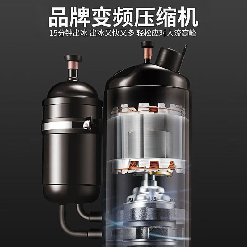 史蒂芬SDF-Y-B40A制冰机32冰格制冰效率:40KG/天不锈钢