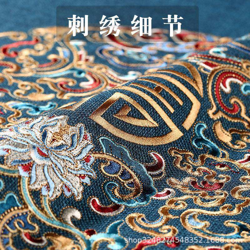 床头软包靠背垫大号卧室床抱枕含芯腰枕靠背垫中国风沙发客厅靠枕